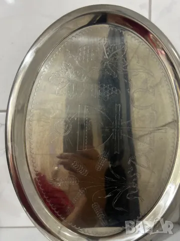 Античен поднос около 1920 година 🇩🇪, снимка 8 - Антикварни и старинни предмети - 47645389