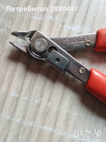 Електротехнически клещи Knipex 78, снимка 3 - Клещи - 53270897