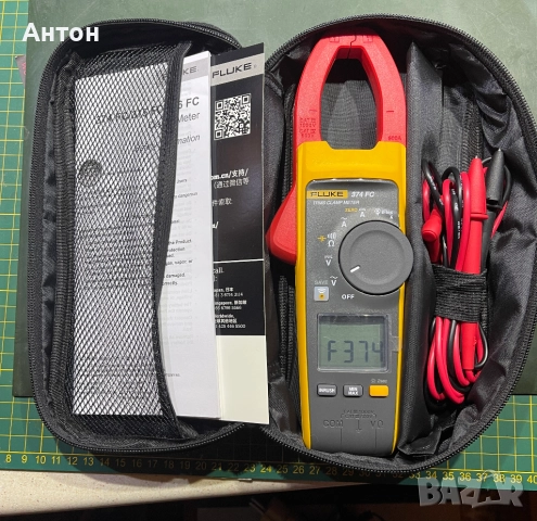 FLUKE 374 FC AC / DC Ампер клещи - Нови, снимка 2 - Друга електроника - 51800822