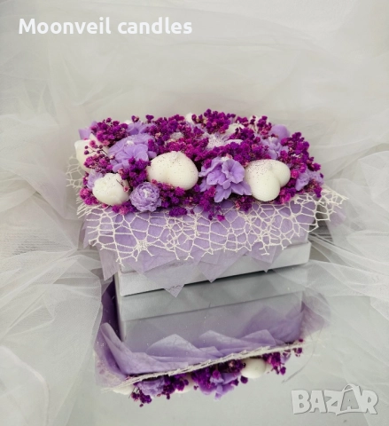Ароматни букети изработени ръчно от соев восък 🌸, снимка 7 - Декорация за дома - 52531960