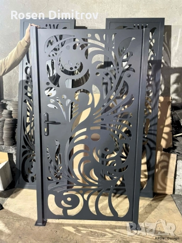 Оградни пана, парапери, врати, порти, декоративни решетки за климатици и много други!, снимка 6 - Декорация за дома - 52670650