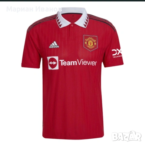 Оригинална тениска Adidas Manchester United, снимка 2 - Спортни дрехи, екипи - 53420878