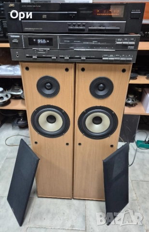 Музика: Тонколони DK DIGITAL LS-180 + Ресивър TELEFUNKEN HR650 + подарък СД плеър JVC XL-V131BK, снимка 6 - Тонколони - 52202959