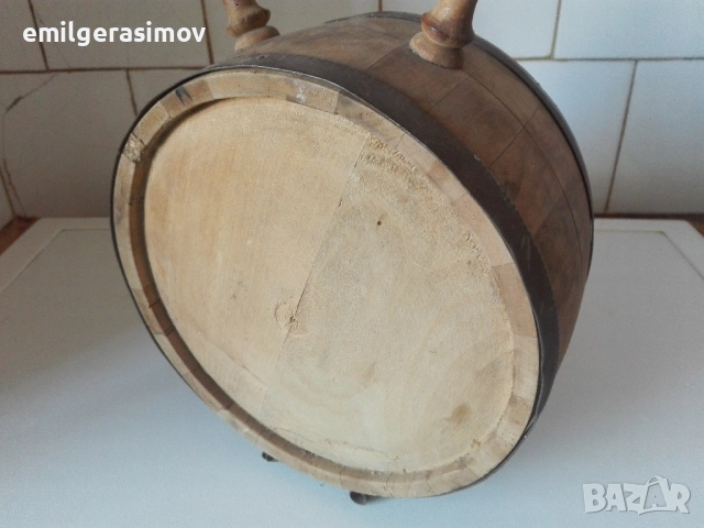 Стар бъкел за вода и ножица за храсти., снимка 3 - Антикварни и старинни предмети - 52253101