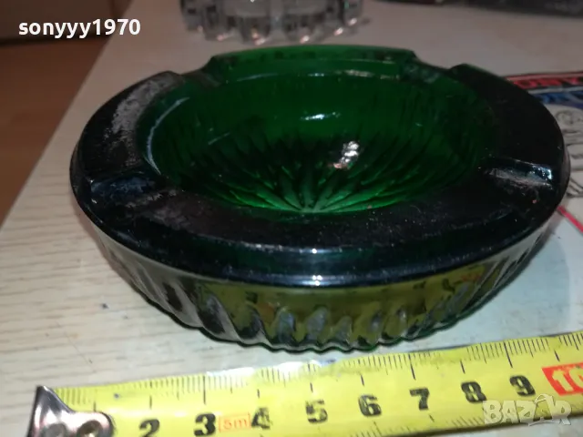 ЗЕЛЕН ПЕПЕЛНИК 1405251020, снимка 11 - Антикварни и старинни предмети - 50281229