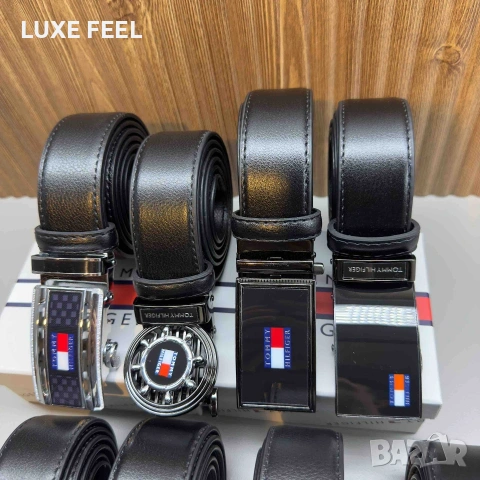Мъжки Колани - Естествена Кожа ⚜️ Tommy Hilfiger 