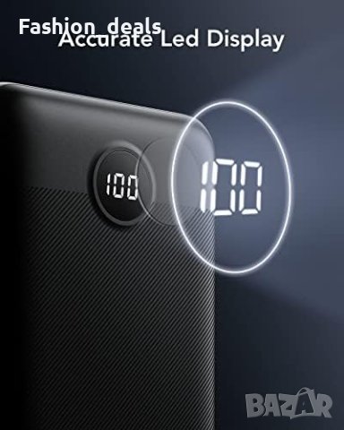 Нов Power Bank 30000mAh 20W бързо зареждане/Преносимо зарядно, снимка 2 - Безжични зарядни - 41516216