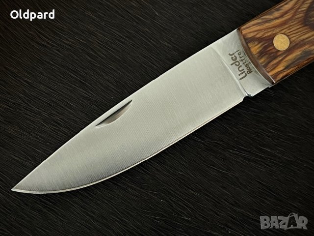 Сгъваем нож (острието - 9,7 см) за лов, туризъм или къмпинг Linder. Reisender Large (330412), снимка 2 - Ножове - 41851943