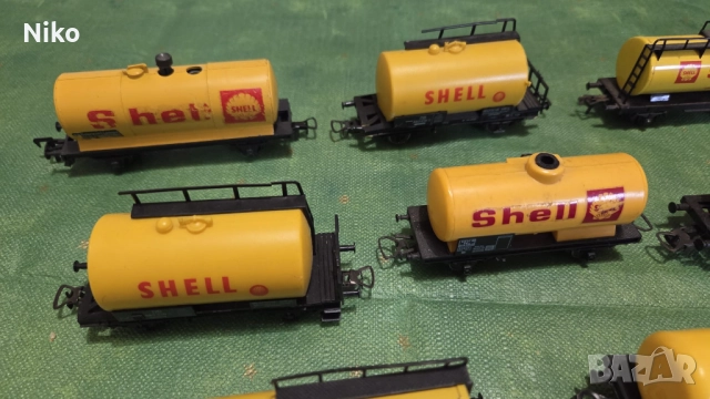 24 х вагон-цистерни. H0 (1:87) Lima, Jouef, Märklin, Fleischmann (най-ниската цена!!) , снимка 2 - Други ценни предмети - 52918159