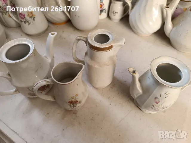 стари керамични канички , снимка 3 - Антикварни и старинни предмети - 48752009