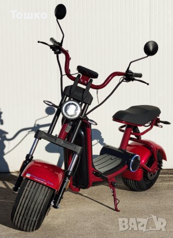 Електрически скутер EcoWay модел F1 , 2000W 60V в Мотоциклети и мототехника  в гр. Хасково - ID41445622 — Bazar.bg