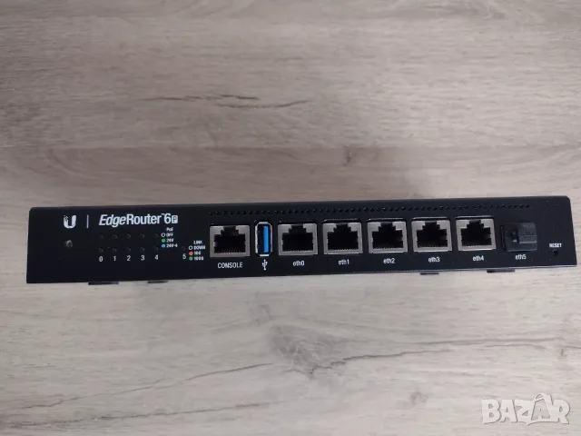 Рутер Ubiquiti EdgeRouter 6P ER-6P , снимка 3 - Рутери - 56106476