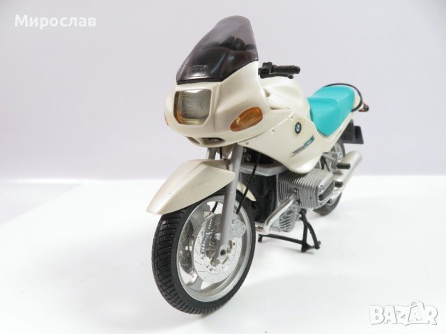 Welly? 1/18 ?  BMW R 1100 RS МОДЕЛ МОТОР ИГРАЧКА МОТОЦИКЛЕТ , снимка 4 - Колекции - 42192929