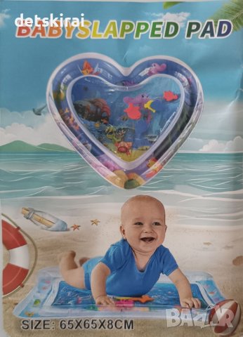  Бебешко водно килимче с рибки