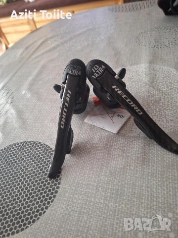 campagnollo Record ergopower control levers 10 speed, снимка 7 - Части за велосипеди - 53578509