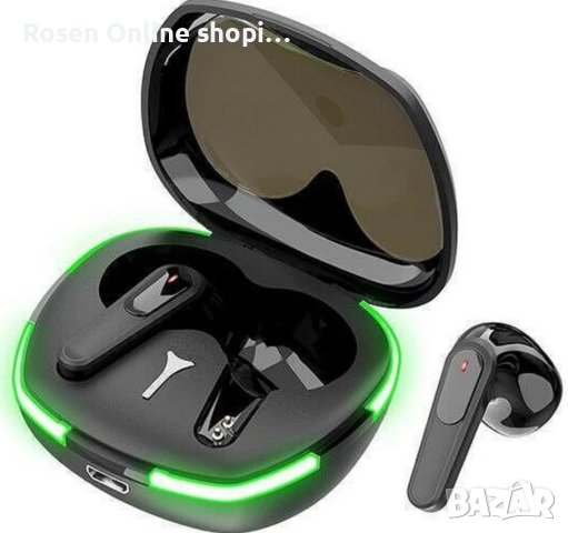 Безжични слушалки КLGO HK-80BL Pure BASS ,Bluetooth 5.1 Touch Control с кутия за безжично зареждане