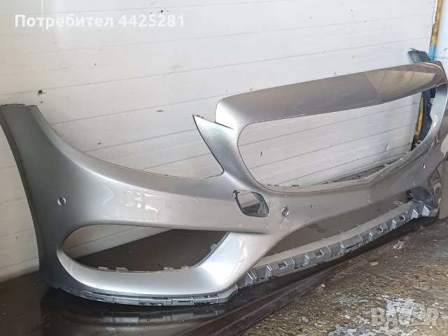 предна броня Mercedes W205, C205 AMG sedan, coupe 2014-2019 г . #1047V, снимка 3 - Части - 51075715