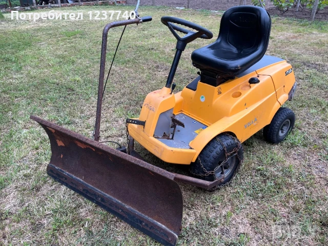 Тракторен снегорин stiga