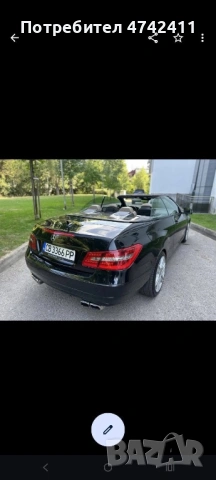 Продава се Мercedes-Е класа 2012 г.кабриолет AMG пакет перфектно състояние обслужена топ може и барт, снимка 7 - Автомобили и джипове - 53534082