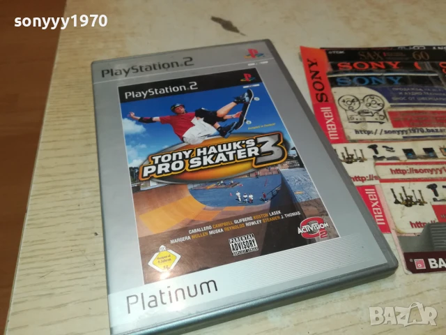 SONY PS2 TONY HAWKS PRO SKATER 3 PS2 GAME 1708251747