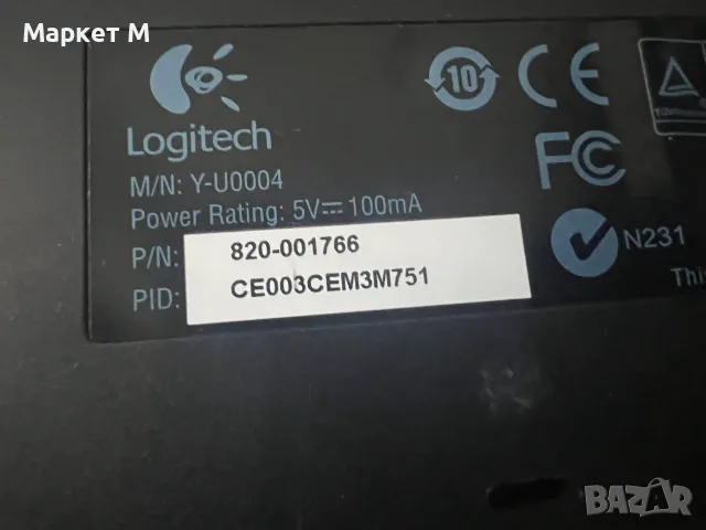 Клавиатура Logitech, снимка 5 - Клавиатури и мишки - 55877583