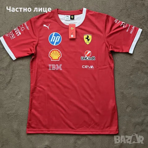 Тениска Scuderia Ferrari Сезон 2025 М