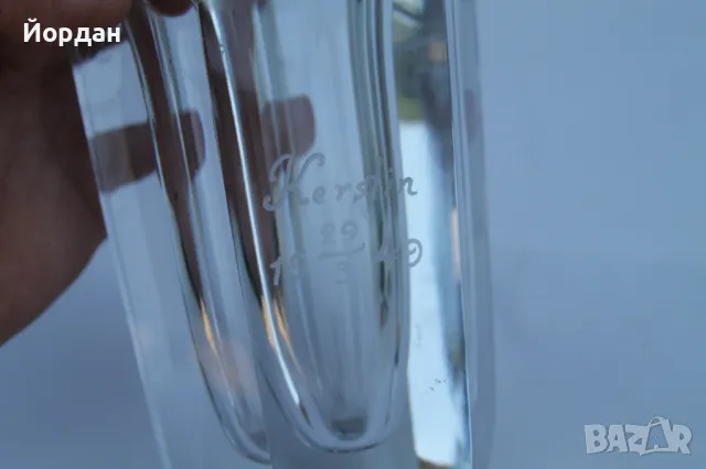 Масивна кристална ваза , снимка 7 - Вази - 50380257