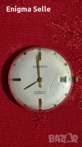 Vintage механизъм от дамски златен часовник SILBERTA AUTOMATIC 25 RUBIS, снимка 3 - Дамски - 49911832