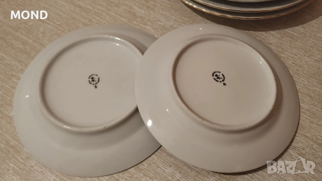 Български процелан - комплект чинии, снимка 11 - Чинии - 52866187