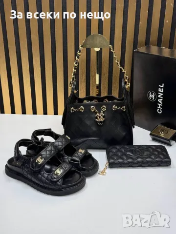 Chanel Дамска Черна Чанта Шанел - Различни Модели Код SEM-183, снимка 7 - Чанти - 55769921