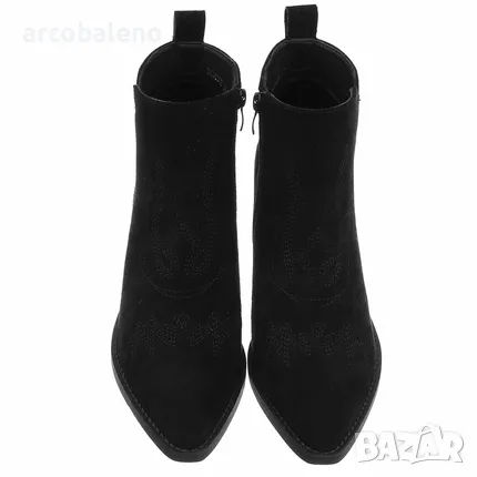 Дамски западни и мотоциклетни ботуши, 4цвята , снимка 13 - Дамски ботуши - 48493638