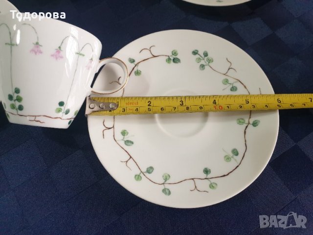 Порцеланов сервиз за кафе-Rosenthal за 8 персони, снимка 5 - Сервизи - 39719397