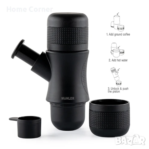 Преносима ръчна еспресо машина Muhler MCM-99H, снимка 3 - Термоси - 51202639