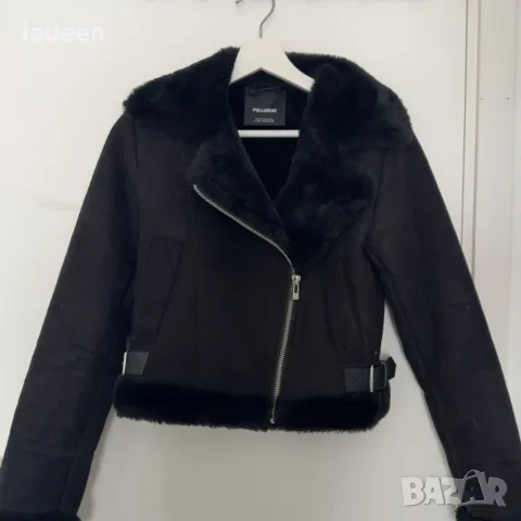 Pull&Bear яке с пух, снимка 2 - Якета - 55995593