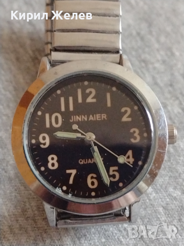 JINN AIER QUARTZ дамски часовник с светещи фосфорни стрелки много красив - 21036, снимка 3 - Дамски - 36245306