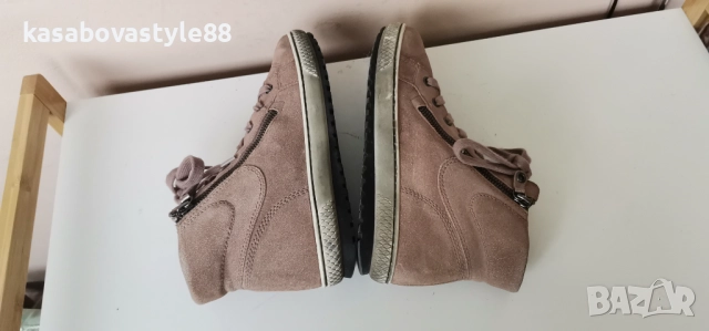 Боти Gabor Естествен велур 36.5н., снимка 12 - Дамски боти - 52281312