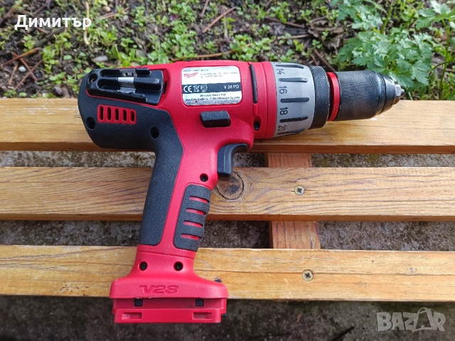 Milwaukee V28 PD тяло на винтоверт, 28V, снимка 5 - Винтоверти - 52507789