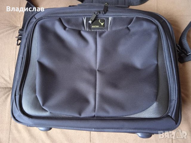 Бизнес чанта за лаптоп и документи Antler , снимка 3 - Лаптоп аксесоари - 44598801