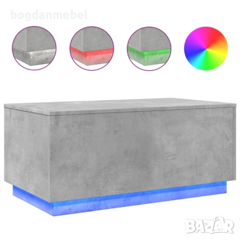 Sonata H Маса за кафе с LED осветление, снимка 3 - Маси - 53591361