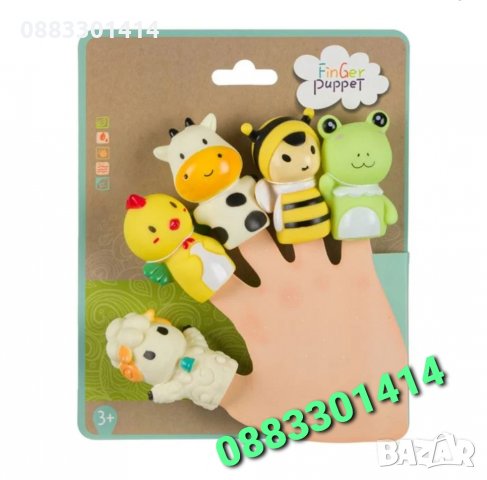 Кукли за пръсти Театър за бебе , снимка 3 - Образователни игри - 33951752