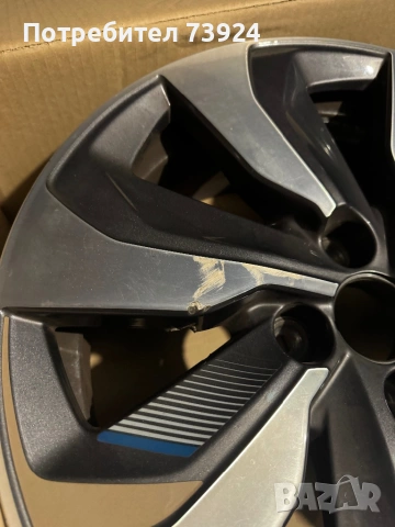 Джанта Рено 4/100/16 60.1 централен отвор, снимка 3 - Гуми и джанти - 53299874