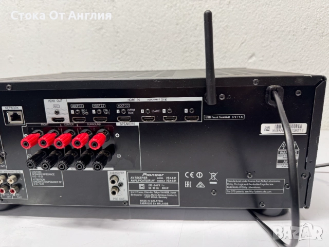 Ресийвър - Pioneer VSX-832 Bluetooth / Wi-Fi, снимка 10 - Ресийвъри, усилватели, смесителни пултове - 52242999