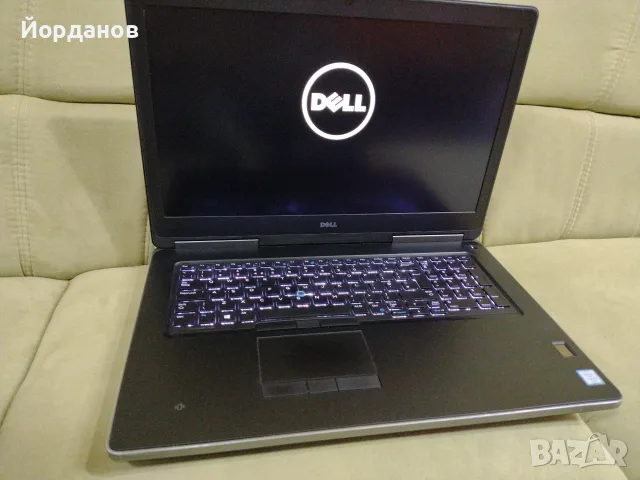 Dell Precision 7710 17.3'''FHD/ Core i7-6920HQ/16gb.ram./256gb.ssd./Nvidia Quadro M5000M 8gb., снимка 5 - Лаптопи за работа - 56234377