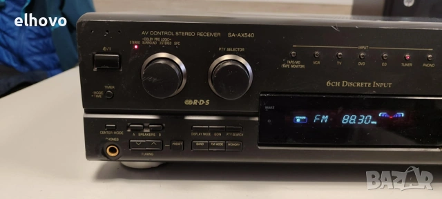 Ресивър Technics SA-AX540, снимка 3 - Ресийвъри, усилватели, смесителни пултове - 53380267