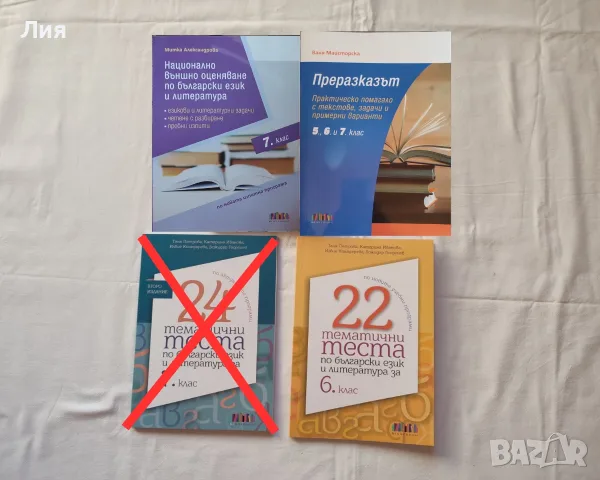 учебни помагала/тетрадки от 1 клас до 12 клас