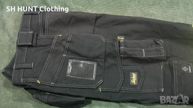 Snickers 3235 High-Vis Cotton Holster Pocket Trousers размер 54 / XL работен панталон W2-64, снимка 4 - Панталони - 52067725