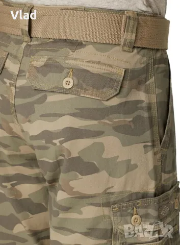 Мъжки къси камуфлажни карго панталони, снимка 2 - Къси панталони - 50344371