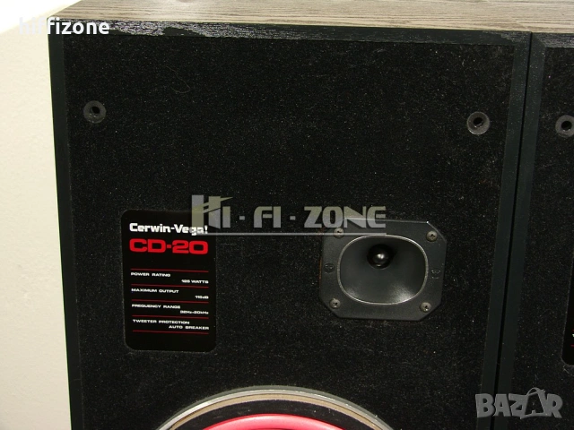 Тонколони   Cerwin vega cd-20 , снимка 4 - Тонколони - 53530596