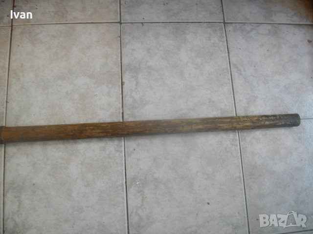 Масивен Чук-Старо Качество-Глава 4,0 кг/5,2 кг-Дървена Дръжка 89см-Немски-Кован-С Метални Клинове, снимка 7 - Други инструменти - 41957642