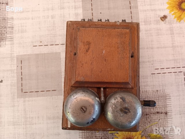 Стар ел.звънец, снимка 8 - Други ценни предмети - 42466608